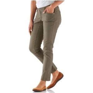 Kuhl Womens Brooke Skinny Pants - Army Green - Size 4 Short